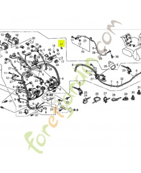 Fusible, mini (10a) Honda référence 9820041000 et 98200-41000
