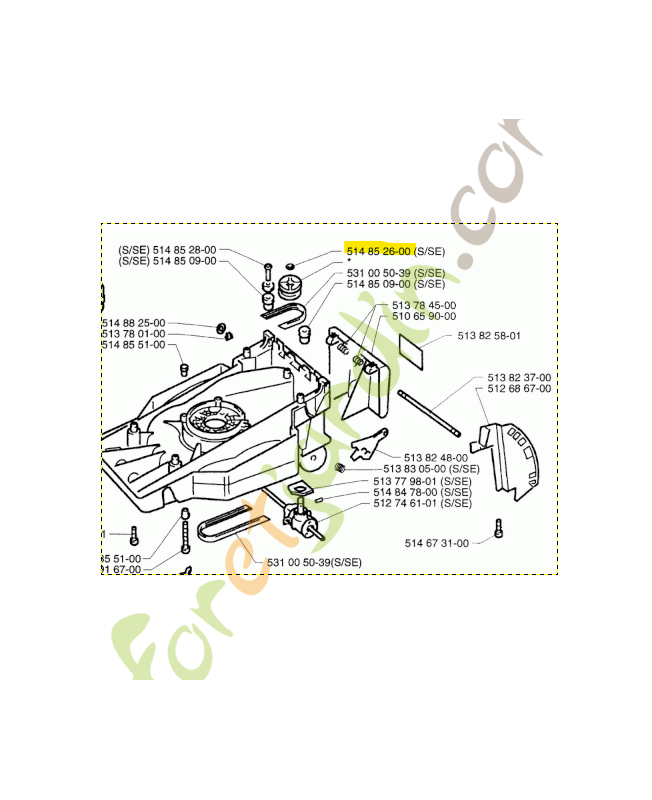 circlips 514852600 husqvarna
