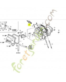 Bougie d'allumage (bp6es)  Honda référence  9807956841et 98079-56841