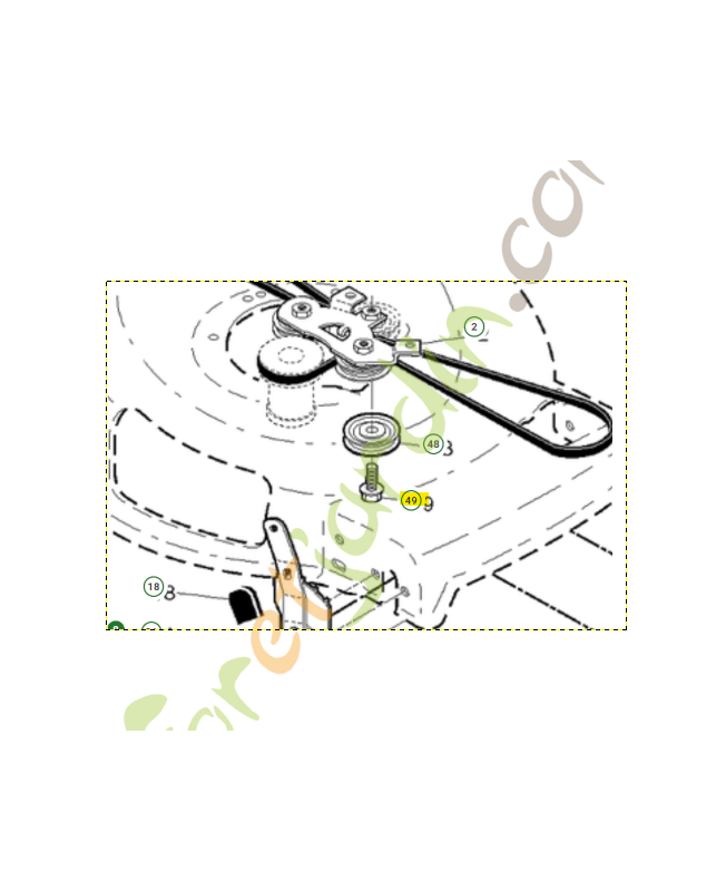 Boulon husqvarna 581334501