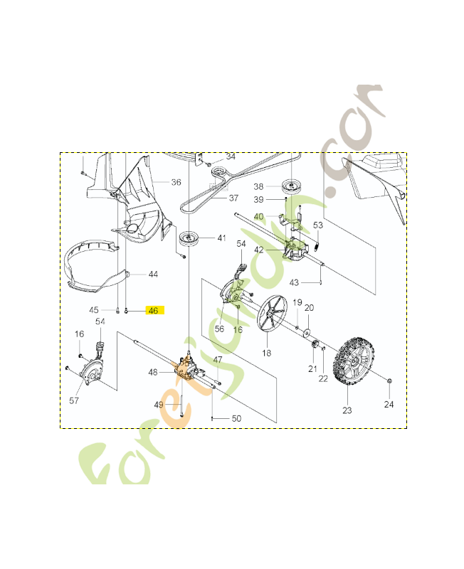 vis husqvarna 581726101