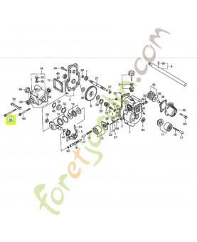 Boulon de bride 6x65  Honda référence 960010606500 et 96001-0606500