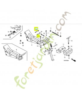 Boulon de bride 10x60 Honda référence  958011006000