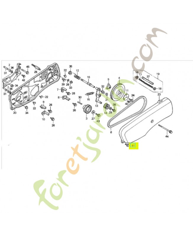 Boulon de bride 8x12  Honda référence 957010801207 et 957000801207