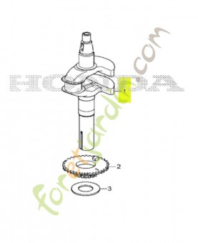 Vilebrequin réf. Honda 13311Z9L860