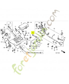 Sangle de batterie  Honda référence  95012-12001 et 95012-12000