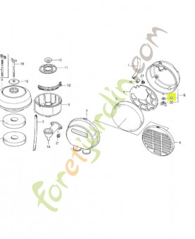 Rondelle réf. Honda 94101060000