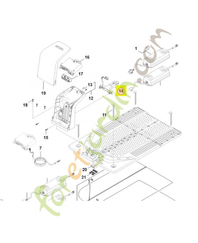 Crampon - Réf. Stihl IA01-430-6805