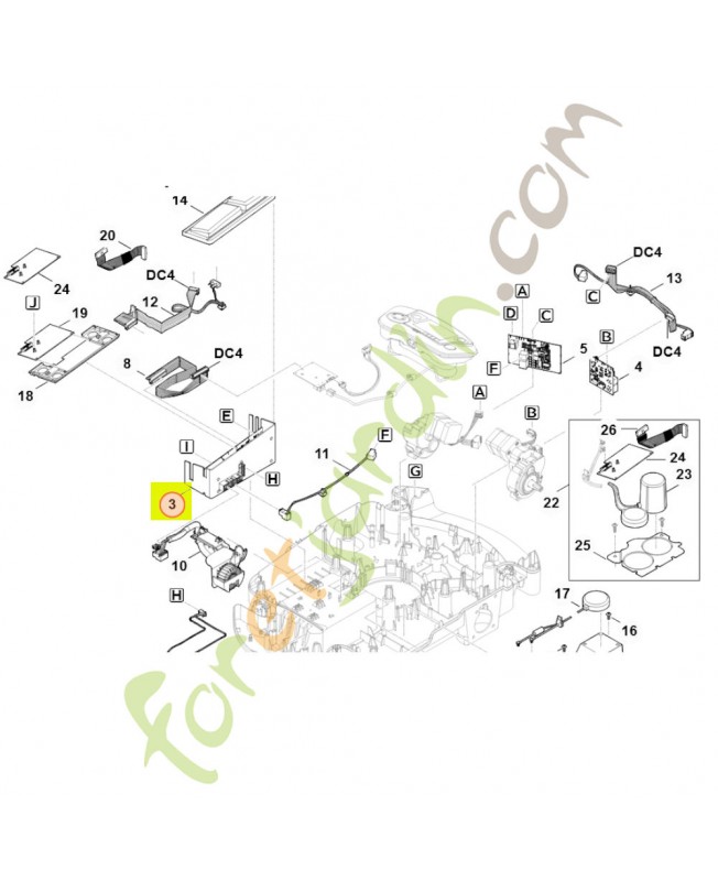 Module électronique  Stihl 6309-430-1418