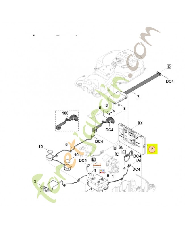 Module électronique 6301-430-1483- Pièce détachée Stihl