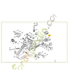 Collier de serrage 38x7 référence  9771-021-2630