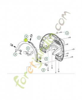 Ressort 583890301 - Pièce de détachée Husqvarna