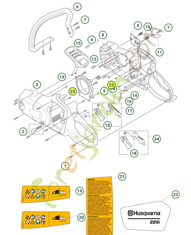 vis 535395201 st3x10 - Pièce détachée Husqvarna