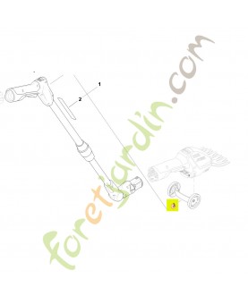 Kit de montage de roues HA03-007-2100 - Pièce détachée Stihl / Vicking