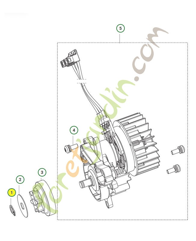 Circlips 574797701 - Pièce détachée Husqvarna