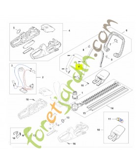 Vis cylind p4x16 9104-003-8736- Pièce de détachée Sithl