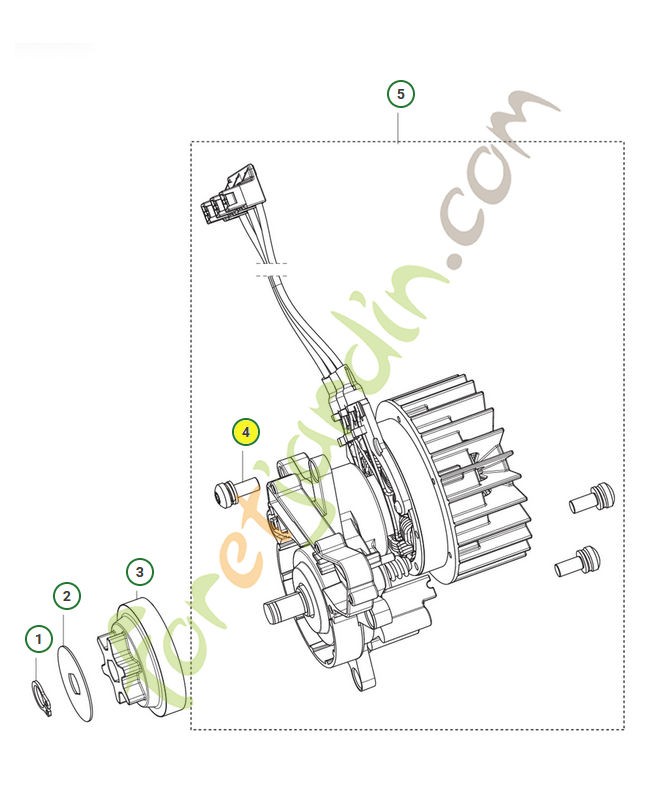 Vis - Réf. 586902802-Pièce détachée Husqvarna