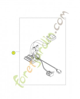 Système électrique- Réf. 535581101-Pièce détachée Husqvarna