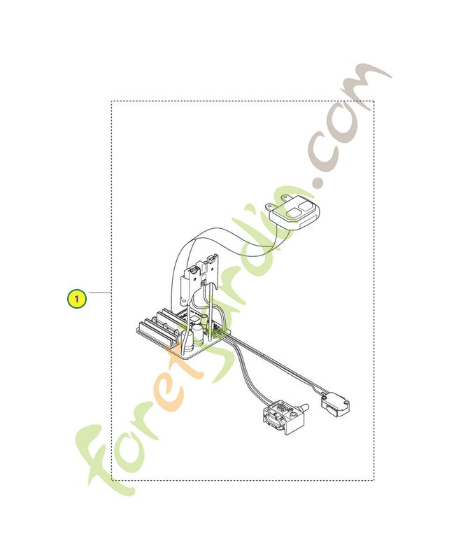 Système électrique- Réf. 535581101-Pièce détachée Husqvarna