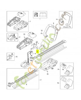 Commutateur 4511-430-0501- Pièce détachée Stihl