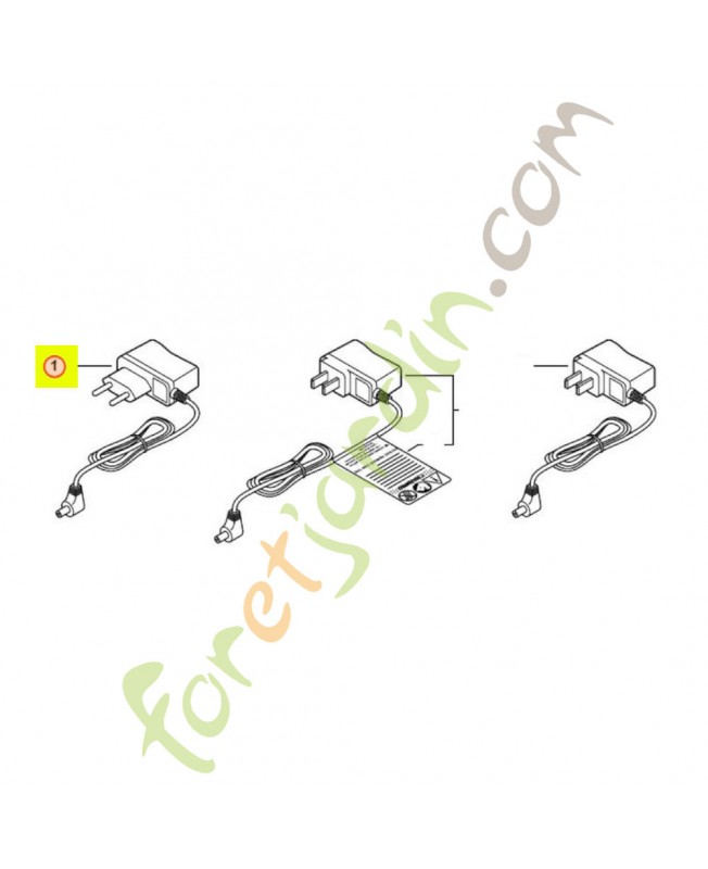 Câble de charge lk 45 eu 4511-400-5600 - Pièce détachée Stihl