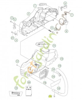 Vis 525798101- Pièce de détachée Husqvarna