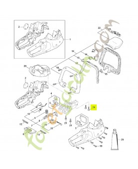 Vis cylindrique  p4x14 9074-478-3005. Pièce de rechange Sithl