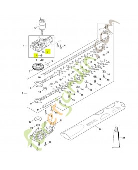 Vis cylindrique  p4x14 9074-478-3005. Pièce de rechange Sithl
