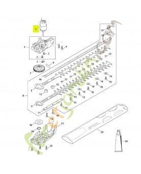 Moteur électrique 4521-600-0203- Pièce détachée Stihl
