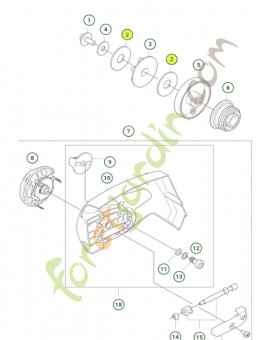 Rondelle 597670101- Pièce détachée Husqvarna