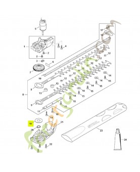Rondelle 4521-642-8700- Pièce détachée Stihl