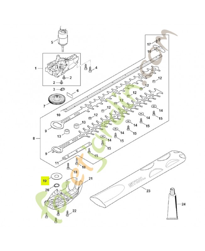 Rondelle 4521-642-8700- Pièce détachée Stihl