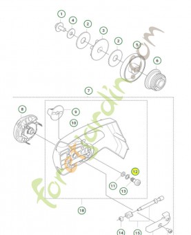 Rondelle 503230063- Pièce de détachée Husqvarna