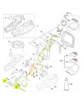 Ressort 4522-791-3100- Pièce détachée Stihl
