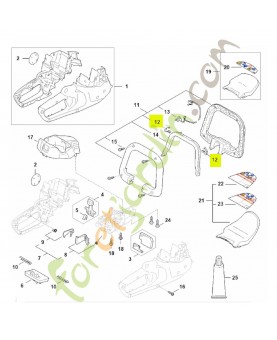 Ressort de connexion stihl réf. 4242-442-1600