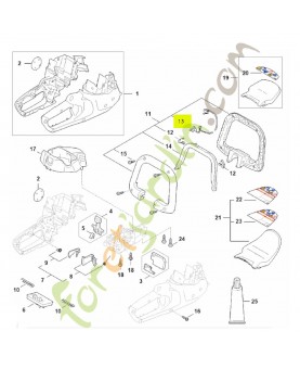 Faisceau de câbles 4521-430-2201- Pièce détachée Stihl