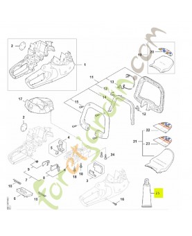 Tube de graisse MULTILUB STIHL