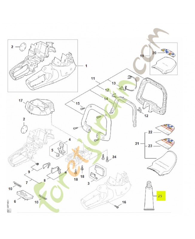 Tube de graisse MULTILUB STIHL