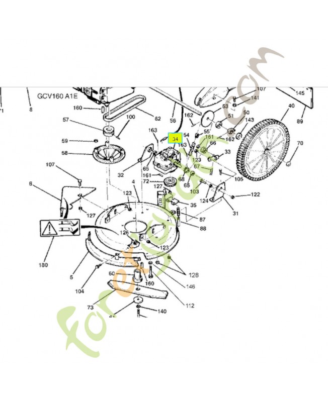 Transmission- Réf. Honda PB28001998A