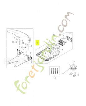 Kit abri - Réf. Honda 06800-Y0E-000