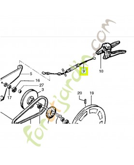 Déflecteur- Réf. Honda PB13148 et PB13088