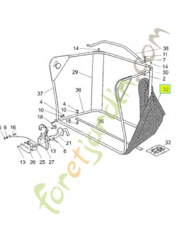 Sac a herbe  - Réf. Honda CG84106052H2