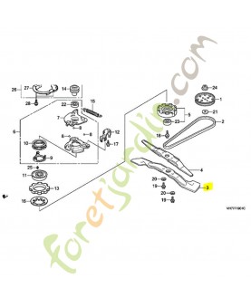 Lame de rotor réf. Honda 72511VH7000