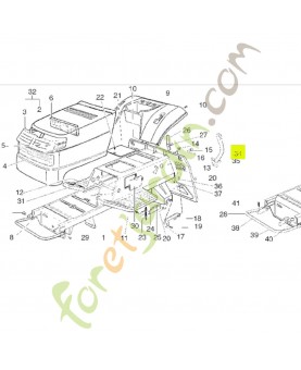 Support   Réf. Honda CG82774225H0