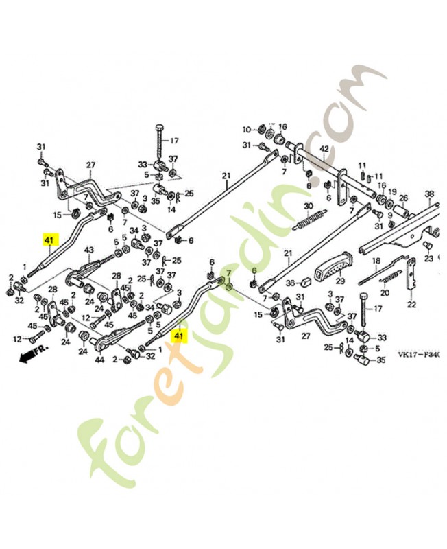 Bielle réf. Honda 80504VK1003