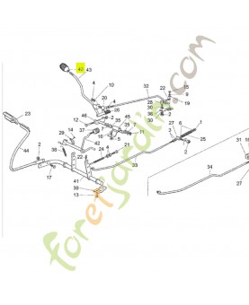 Poignée Réf. Honda CG82394508H0