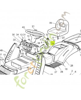 Accélérateur Réf. Honda CG82000201H2 et CG82000201H1