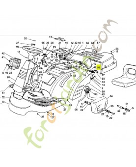 Ressort de roue Réf. Honda CG27430551H0  et CG27430551H0