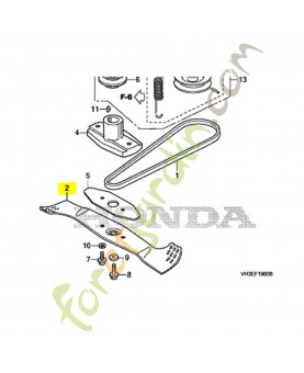 Lame de rotor réf. Honda 72511VH4R50