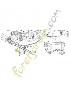 Lame réf. Honda CG84109500H0